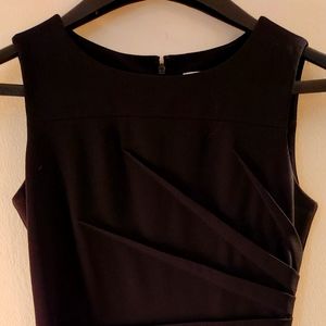 Black Calvin Klein midi dress size 4P